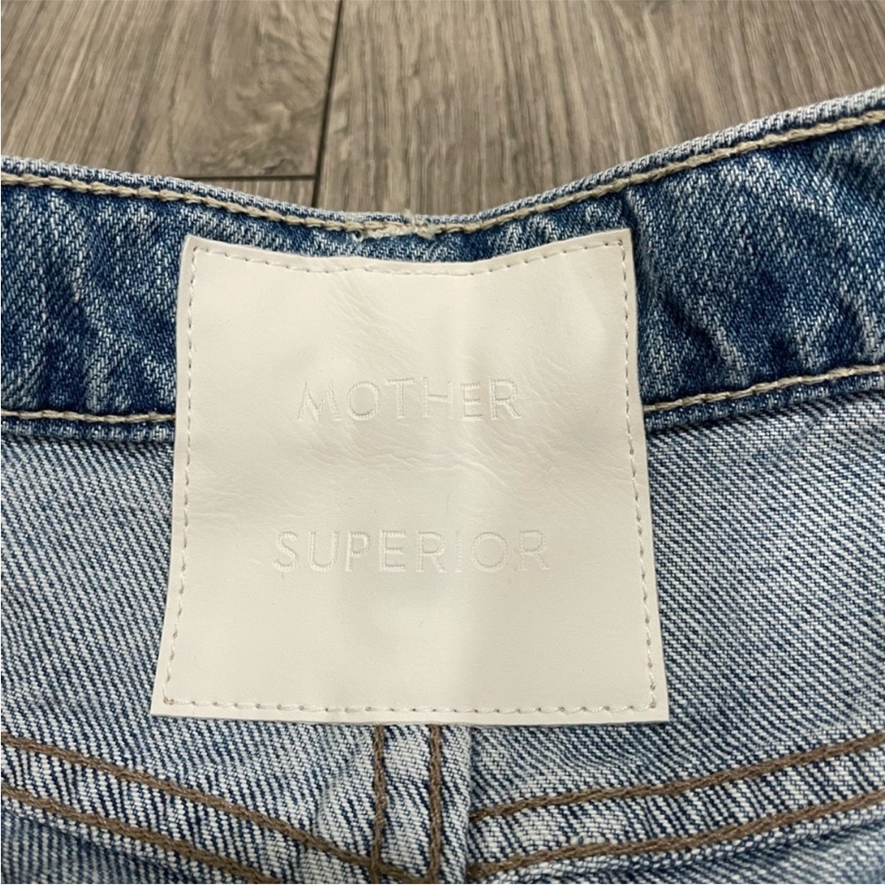 NWT Mother Jeans The Dodger Skimp Cuff in Leap of Faith Sz 32 - Picture 6 of 15